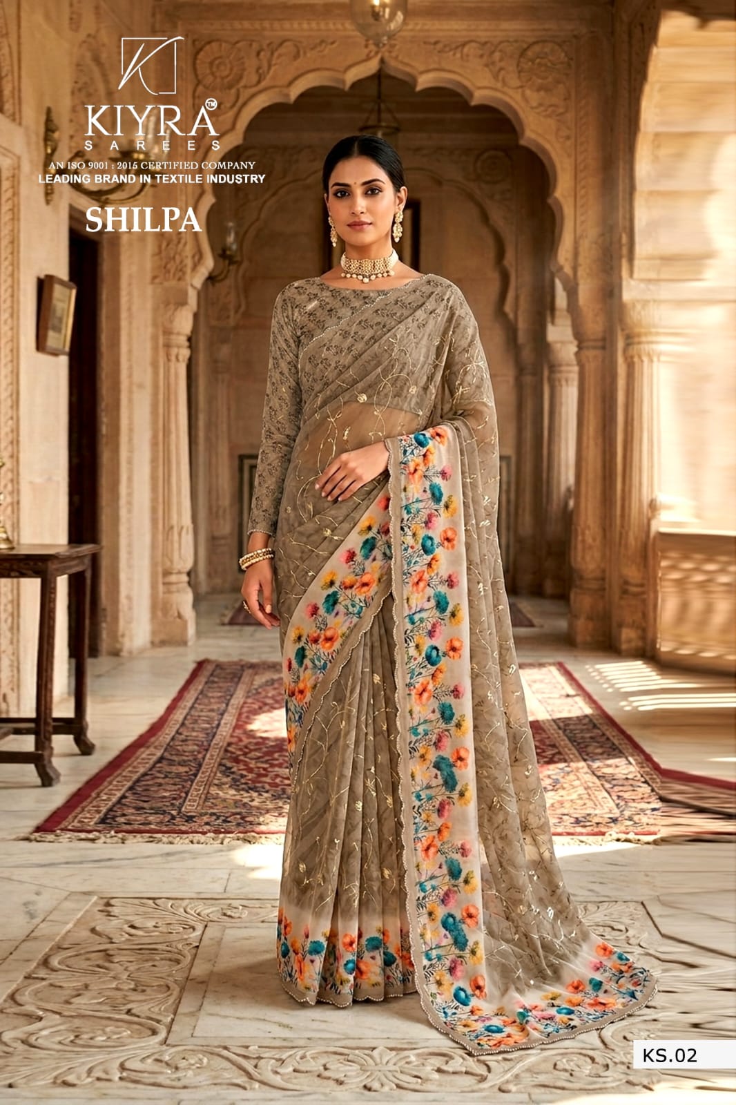 Shilpa Kiyra Weightless Sarees Wholesale Price