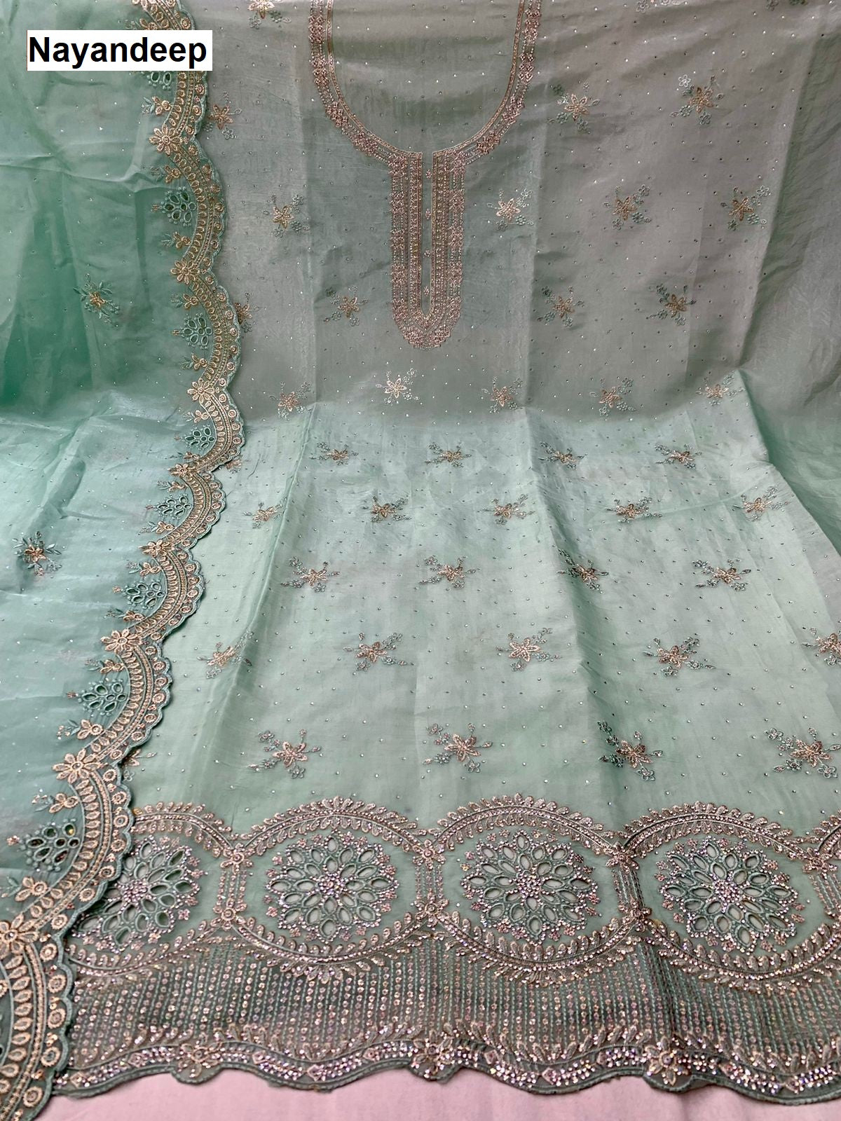 Shilpa Nayandeep Silk Salwar Suits Supplier