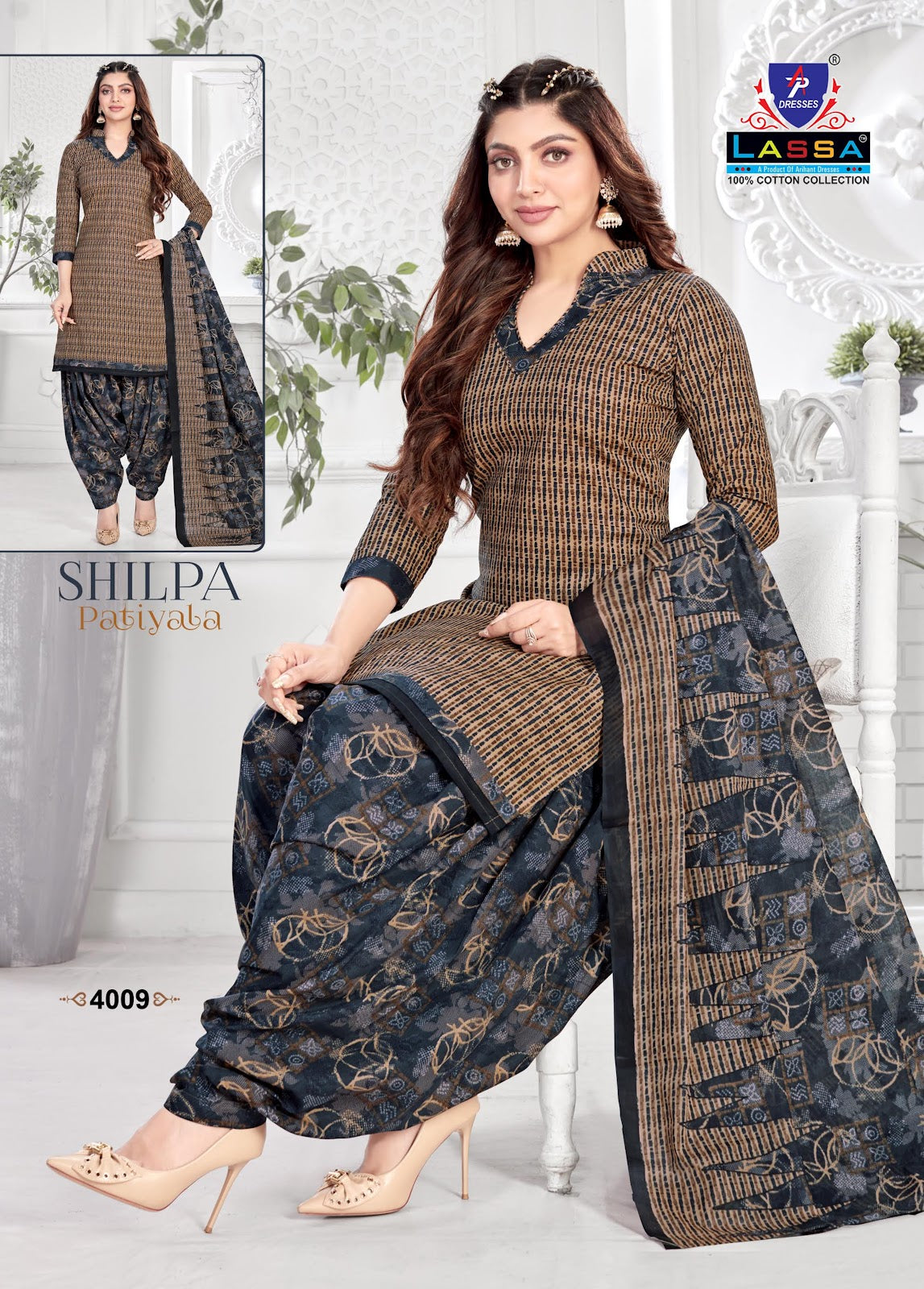 Shilpa Patiyala Vol 4 Ap Dresses Cotton Dress Material Manufacturer Gujarat