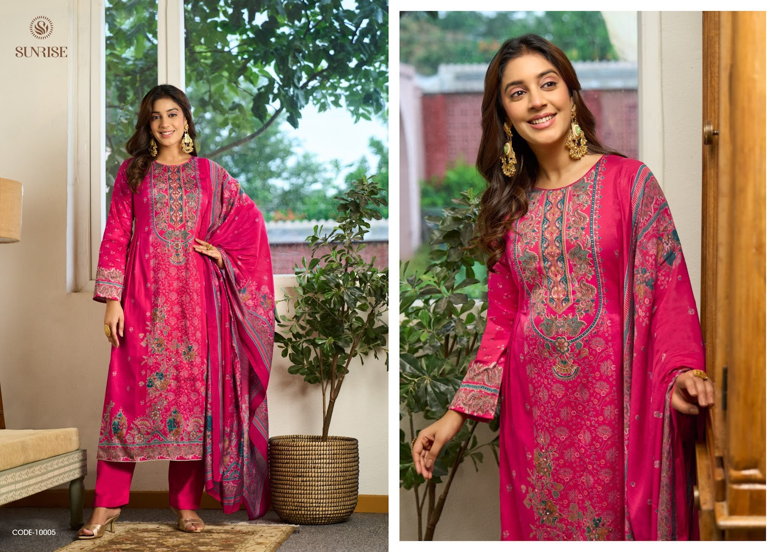Shilpa Vol 10 Sunrise Jam Satin Pant Style Suits Manufacturer Gujarat