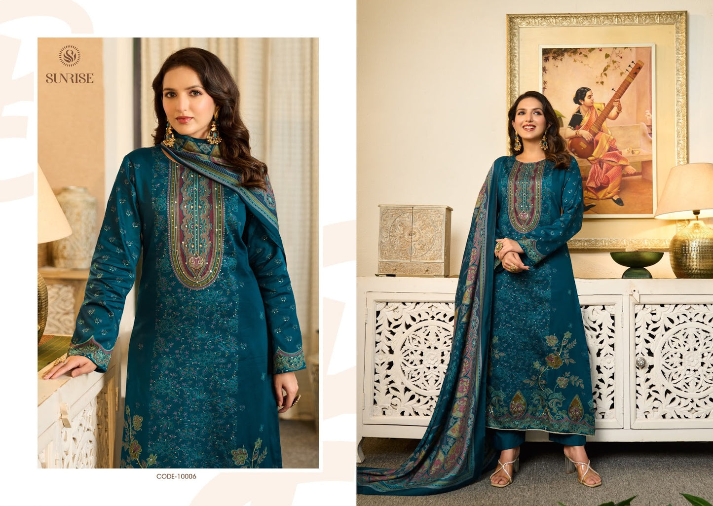 Shilpa Vol 10 Sunrise Jam Satin Pant Style Suits Manufacturer Gujarat