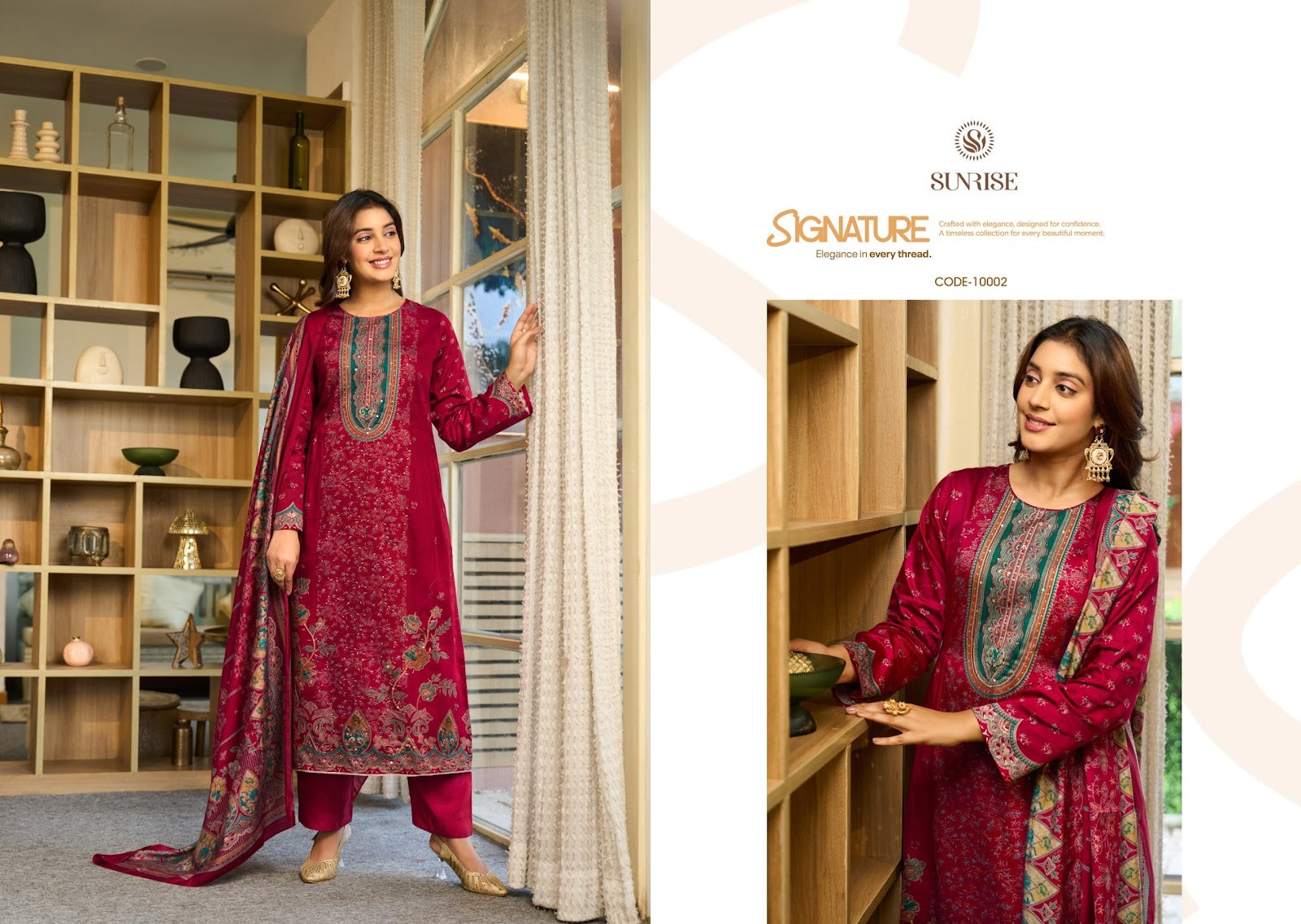 Shilpa Vol 10 Sunrise Jam Satin Pant Style Suits Manufacturer Gujarat