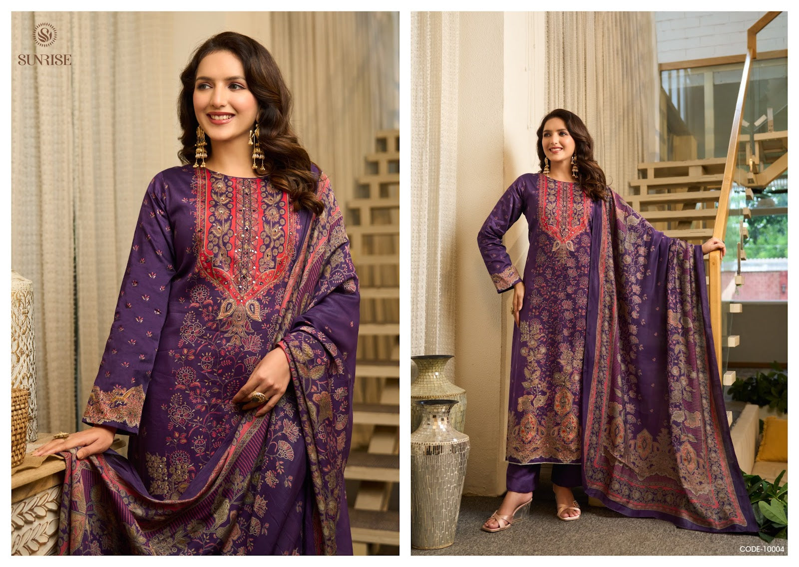 Shilpa Vol 10 Sunrise Jam Satin Pant Style Suits Manufacturer Gujarat