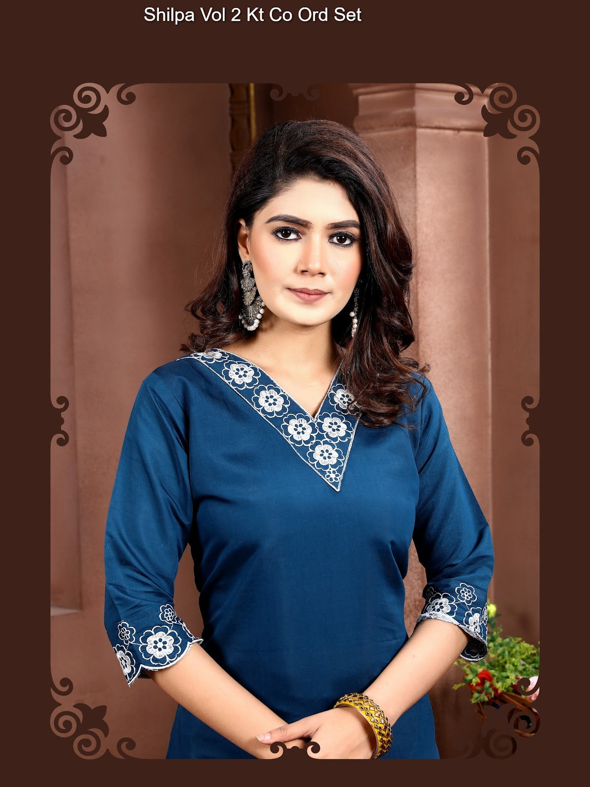 Shilpa Vol 2 Kt Roman Silk Co Ord Set Supplier