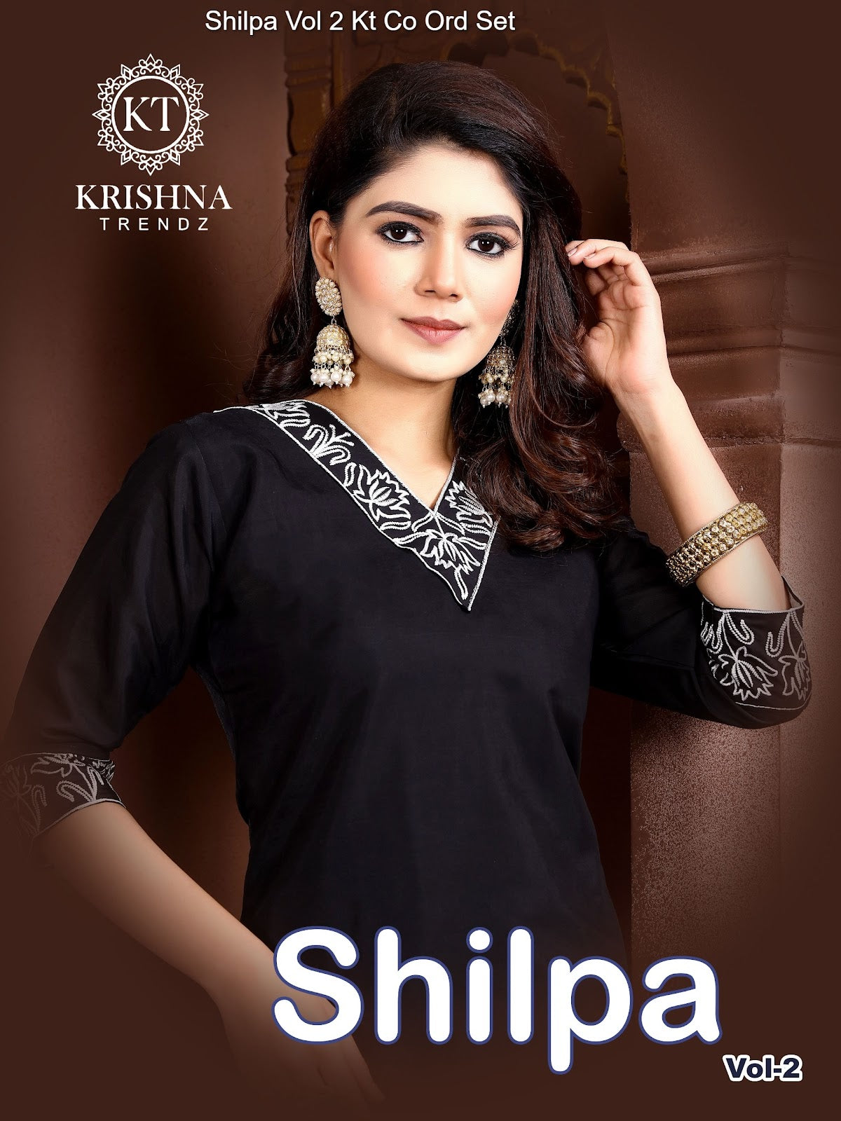 Shilpa Vol 2 Kt Roman Silk Co Ord Set Supplier