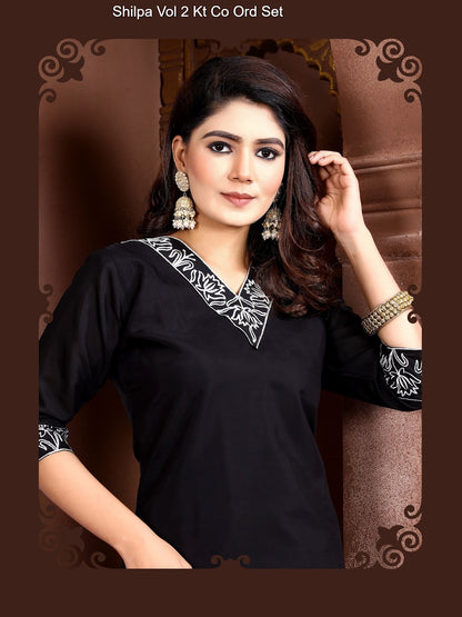Shilpa Vol 2 Kt Roman Silk Co Ord Set Supplier