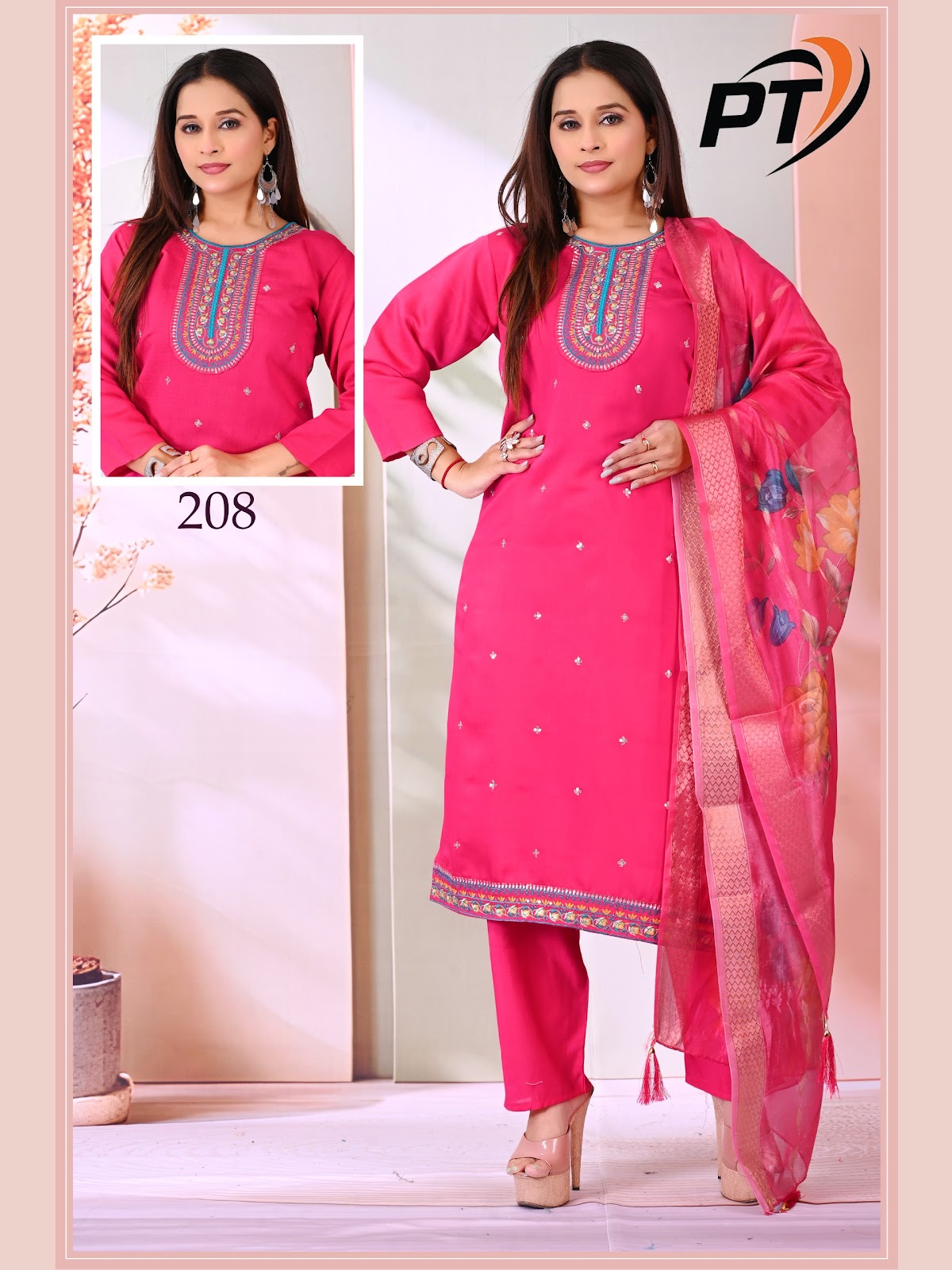 Shilpa Vol 2 Pt Vertical Readymade Pant Style Suits Wholesale Rate