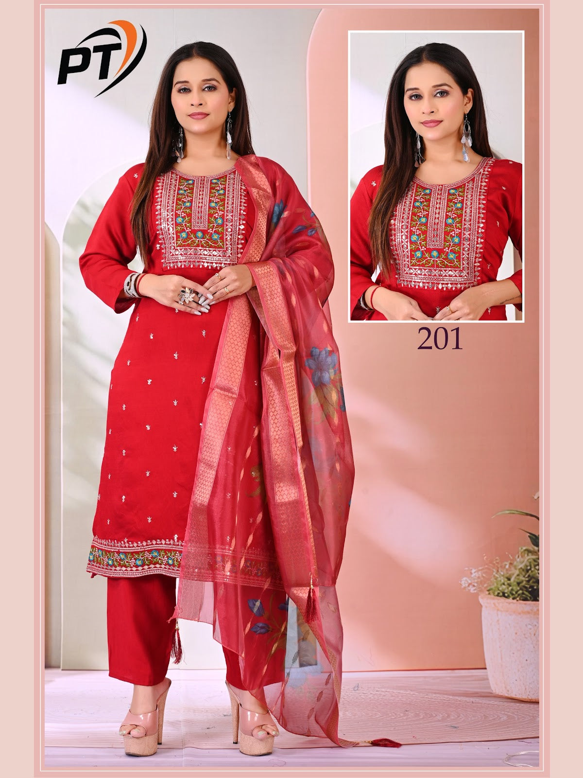 Shilpa Vol 2 Pt Vertical Readymade Pant Style Suits Wholesale Rate