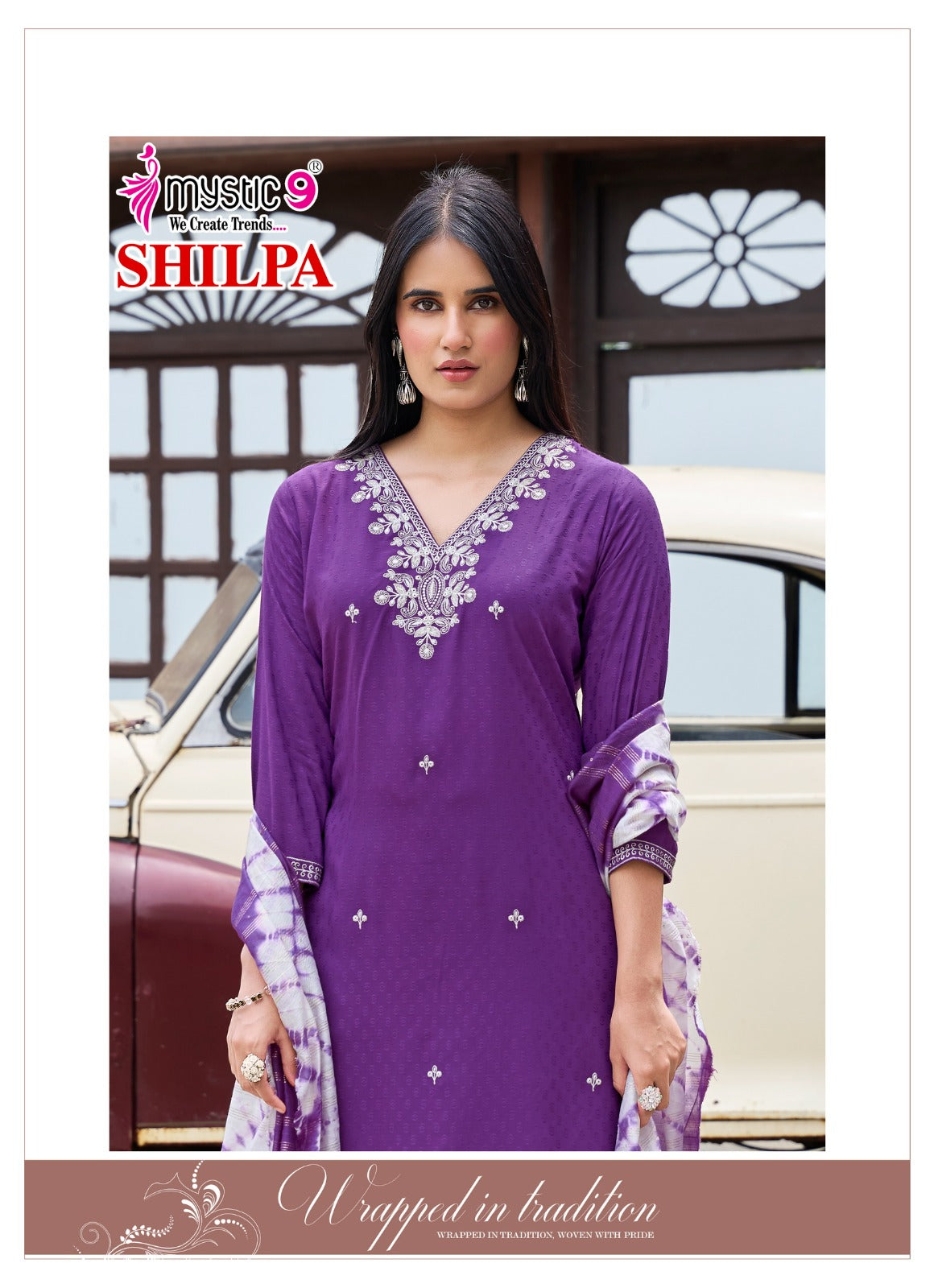 Shilpa Vol 3 Mystic 9 Rayon Readymade Pant Style Suits Supplier
