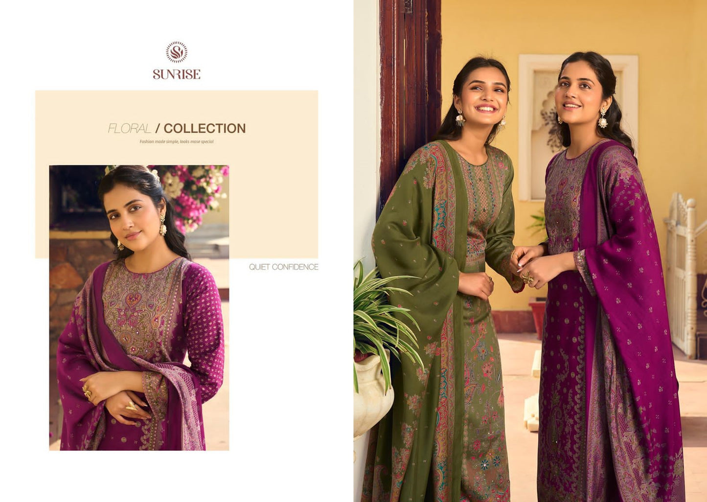 Shilpa Vol 5 Sunrise Jam Satin Pant Style Suits Supplier Ahmedabad