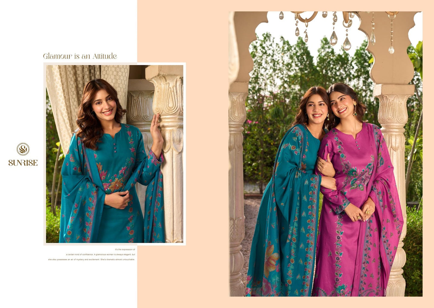 Shilpa Vol 7 Sunrise Jam Satin Pant Style Suits Wholesaler Ahmedabad