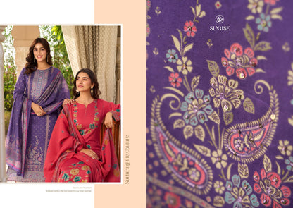 Shilpa Vol 7 Sunrise Jam Satin Pant Style Suits Wholesaler Ahmedabad