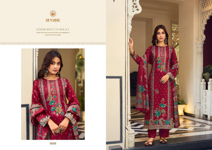 Shilpa Vol 8 Sunrise Jam Satin Pant Style Suits Exporter Gujarat