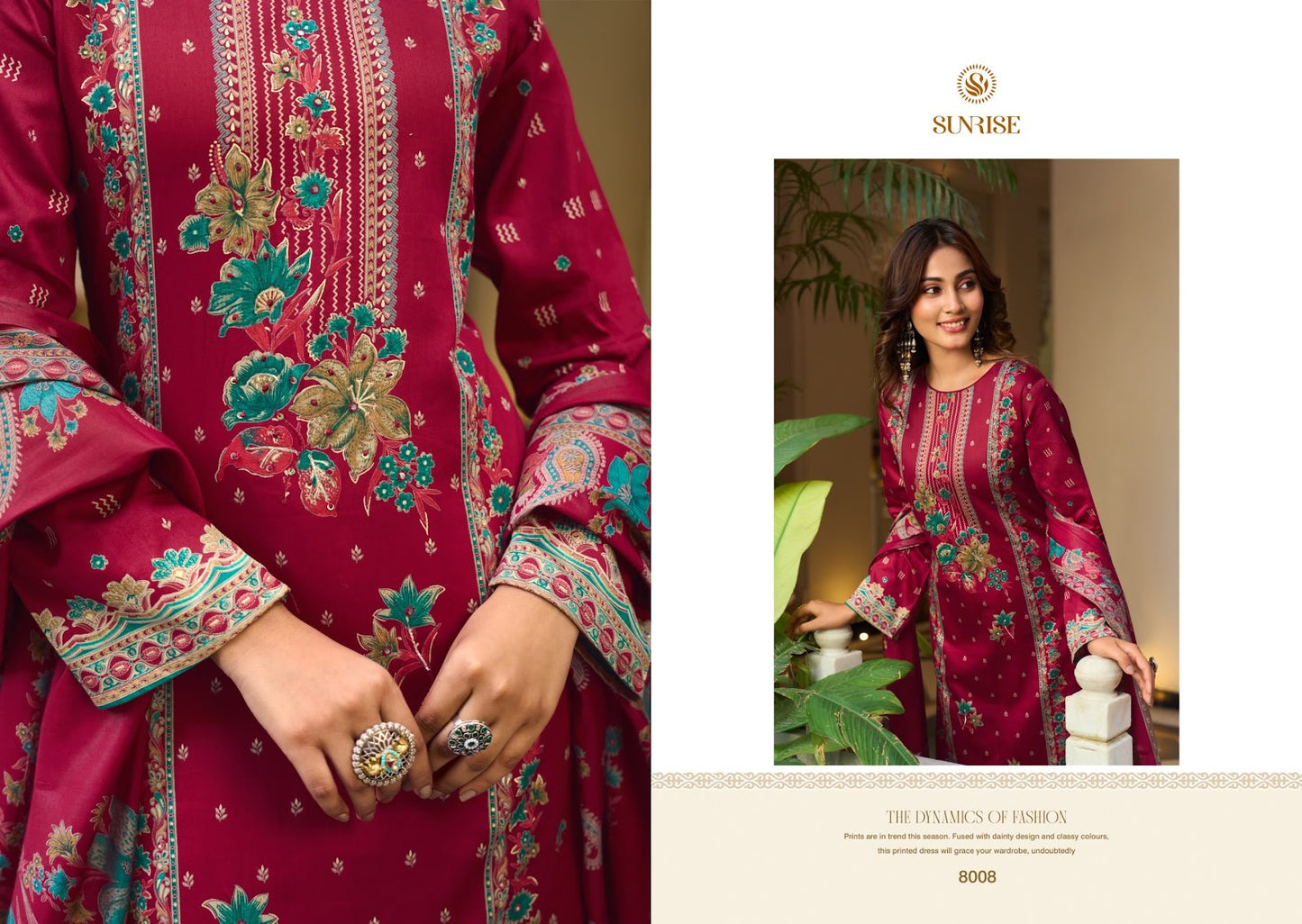 Shilpa Vol 8 Sunrise Jam Satin Pant Style Suits Exporter Gujarat