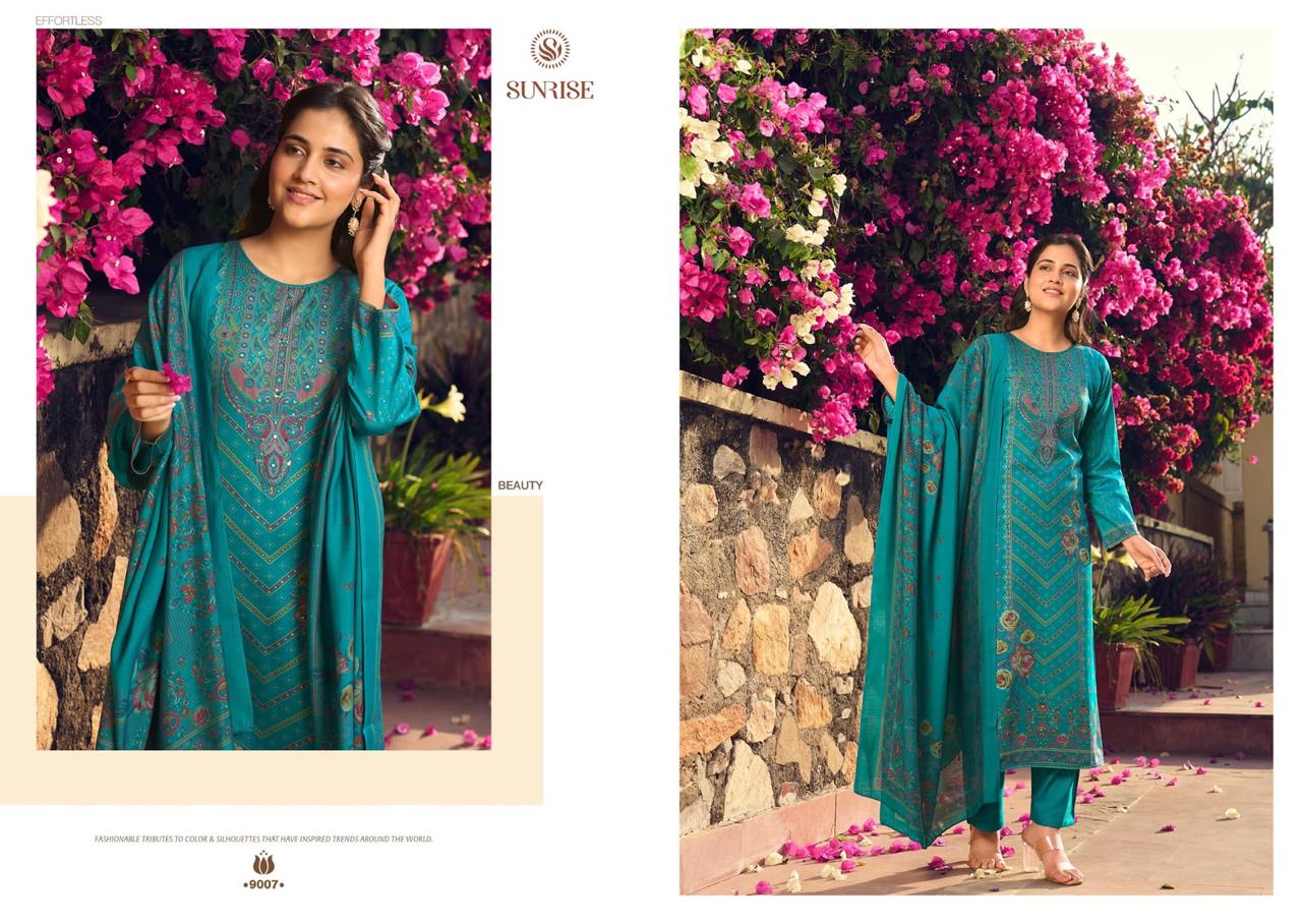 Shilpa Vol 9 Sunrise Jam Satin Pant Style Suits Manufacturer Gujarat