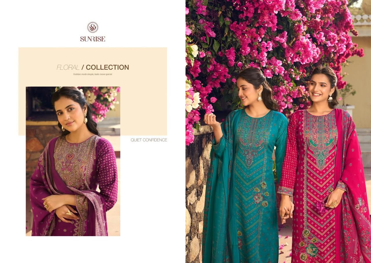Shilpa Vol 9 Sunrise Jam Satin Pant Style Suits Manufacturer Gujarat