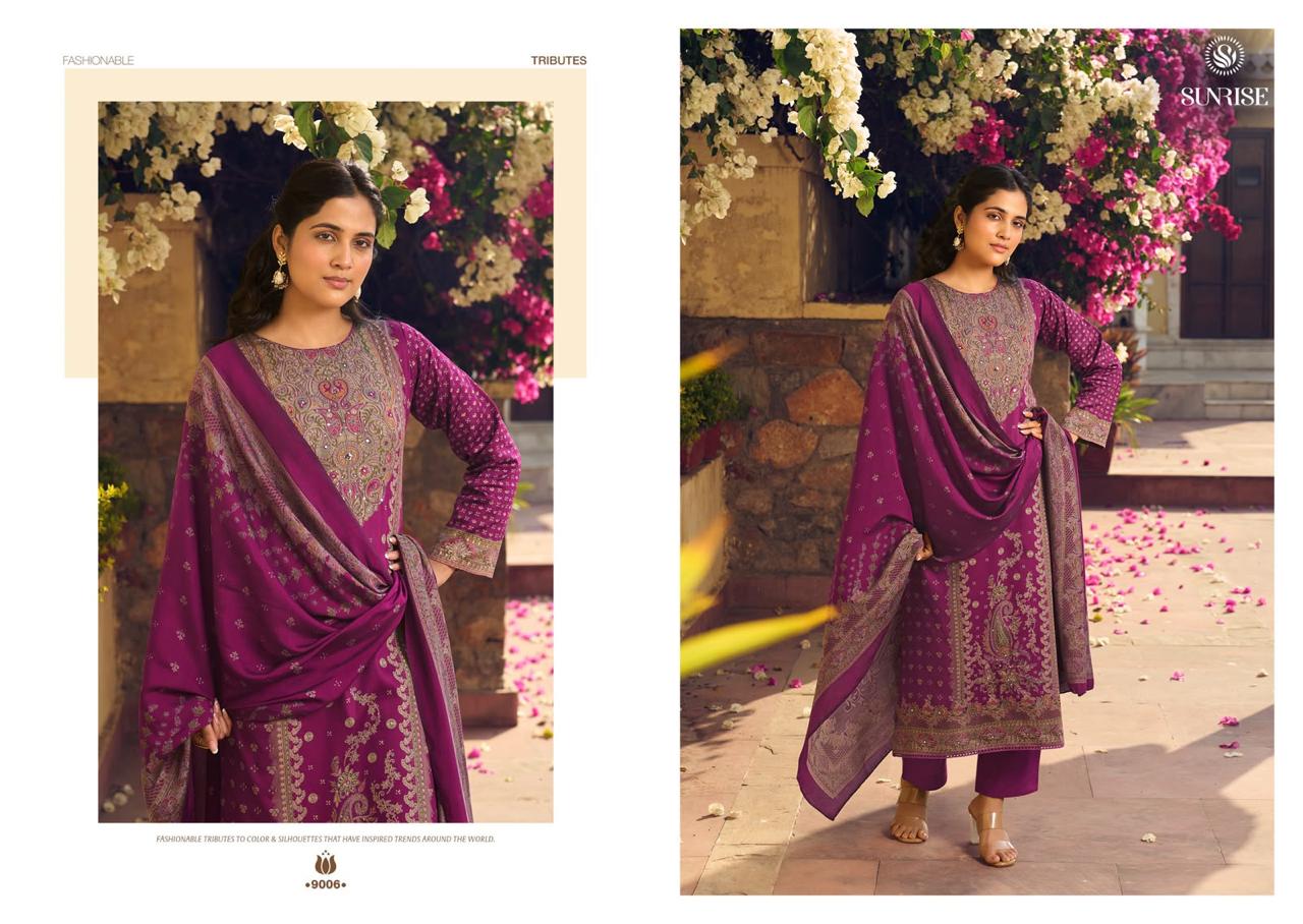 Shilpa Vol 9 Sunrise Jam Satin Pant Style Suits Manufacturer Gujarat