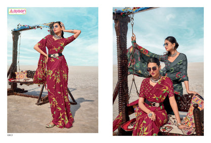 Shilpi Ayaan Value Chiffon Sarees Wholesale Price
