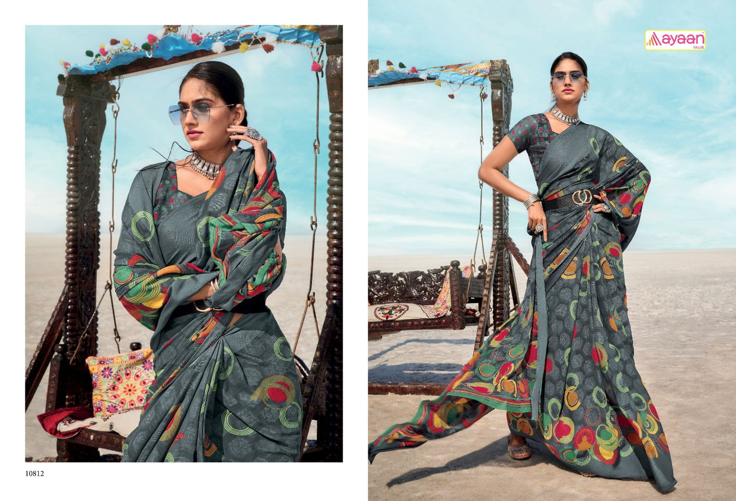 Shilpi Ayaan Value Chiffon Sarees Wholesale Price