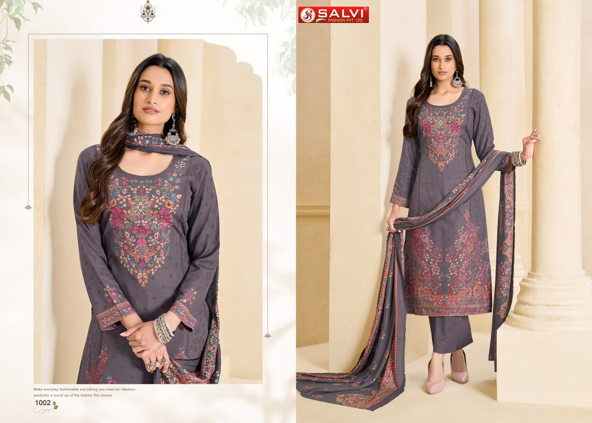 Shilpi Woolen Salvi Fashion Viscose Pashmina Suits Wholesale Price