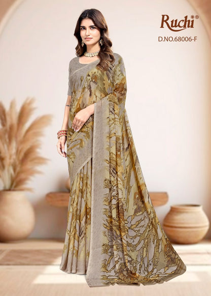 Shimmer Georgette 68006 Ruchi Sarees Wholesale