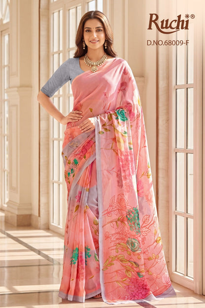 Shimmer Georgette Vol 4 Ruchi Shimmer Georgette Sarees Supplier Gujarat