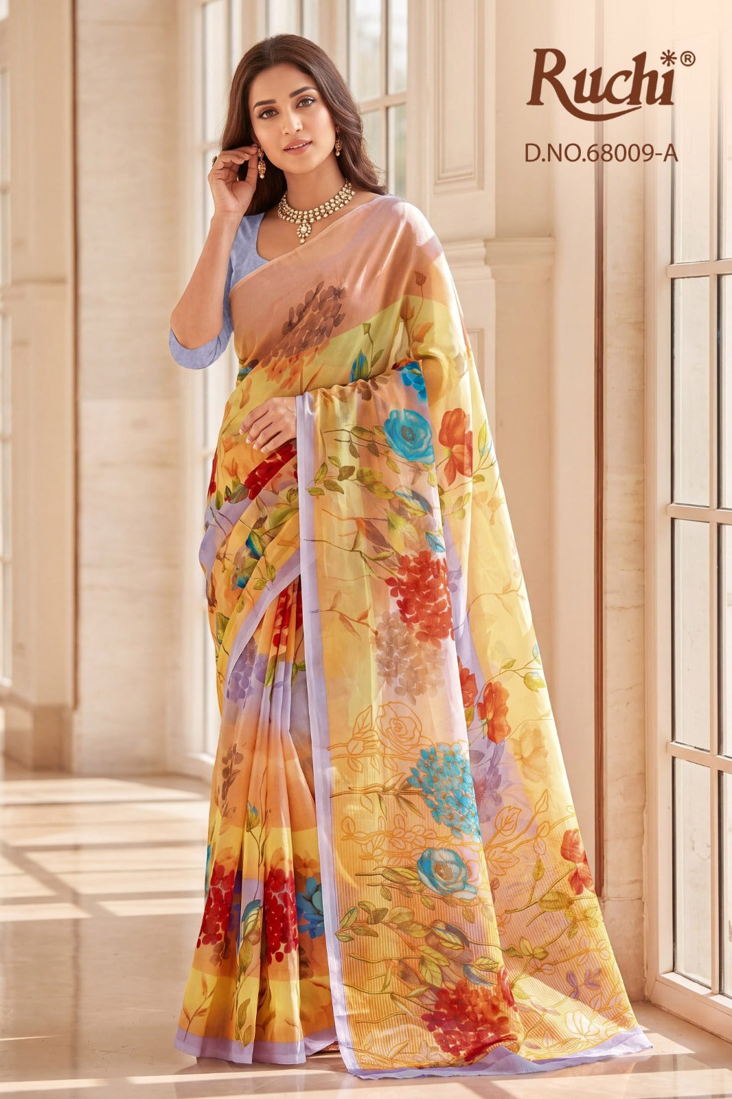 Shimmer Georgette Vol 4 Ruchi Shimmer Georgette Sarees Supplier Gujarat