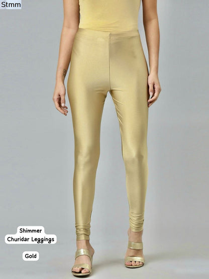 Shimmer Stmm Nylon Churidar Leggings Exporter