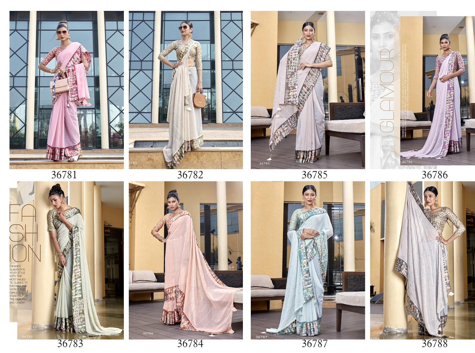 Shimpi Vallabhi Prints Georgette Sarees Exporter
