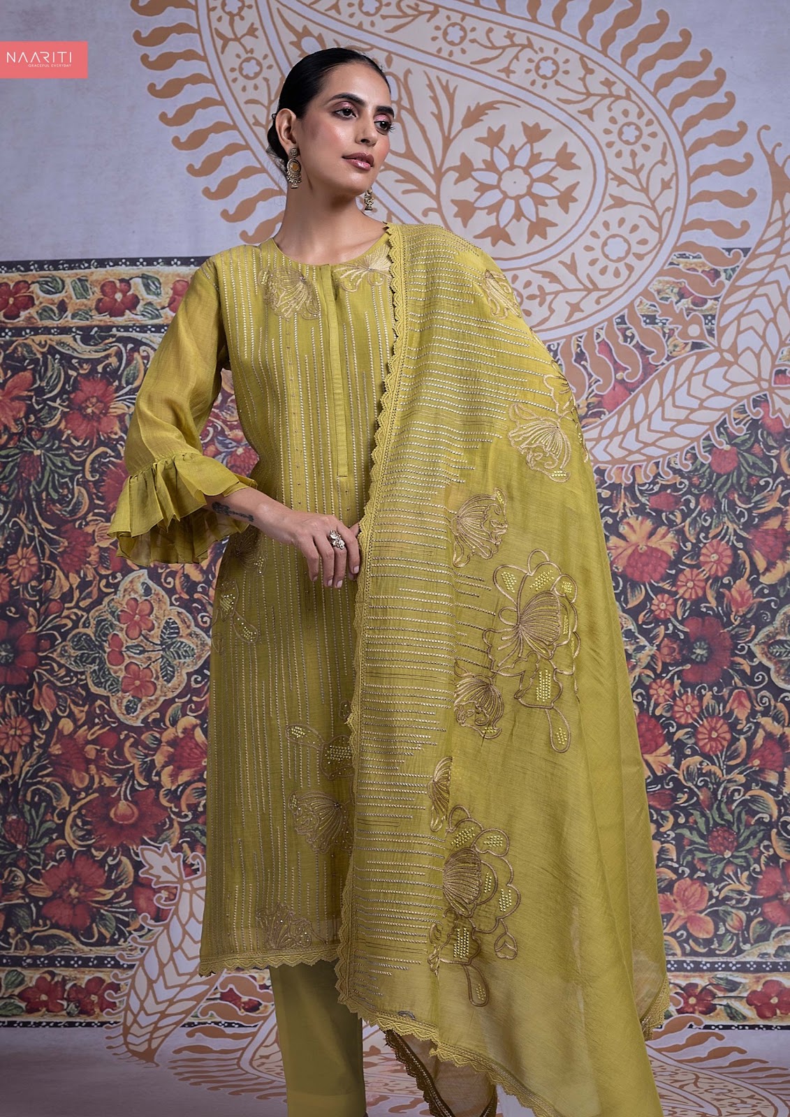 Shiraz Naariti Mul Pant Style Suits Supplier Gujarat