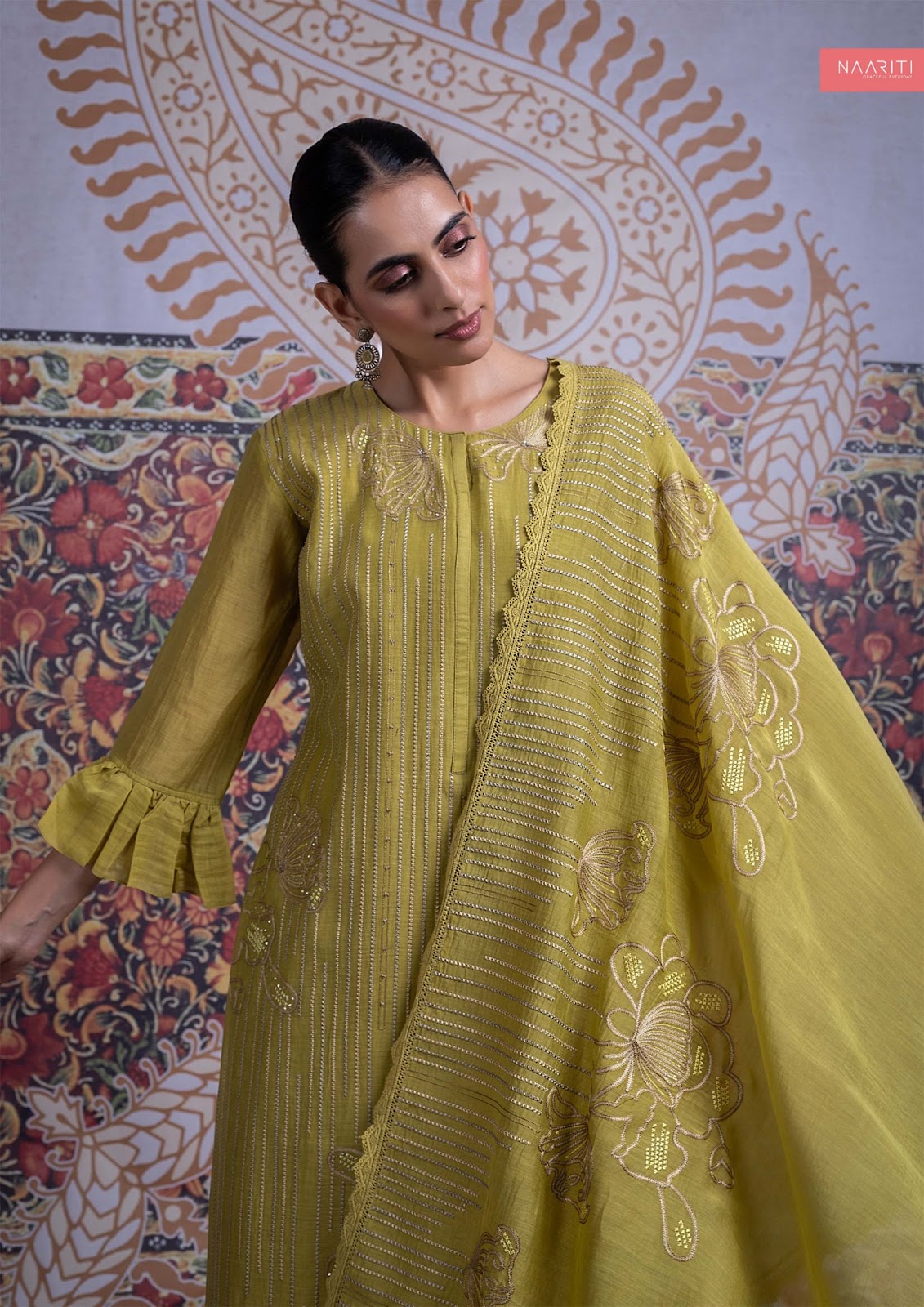 Shiraz Naariti Mul Pant Style Suits Supplier Gujarat