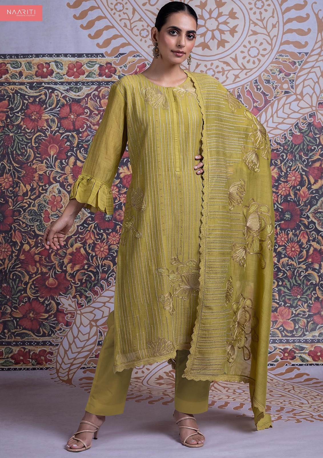 Shiraz Naariti Mul Pant Style Suits Supplier Gujarat