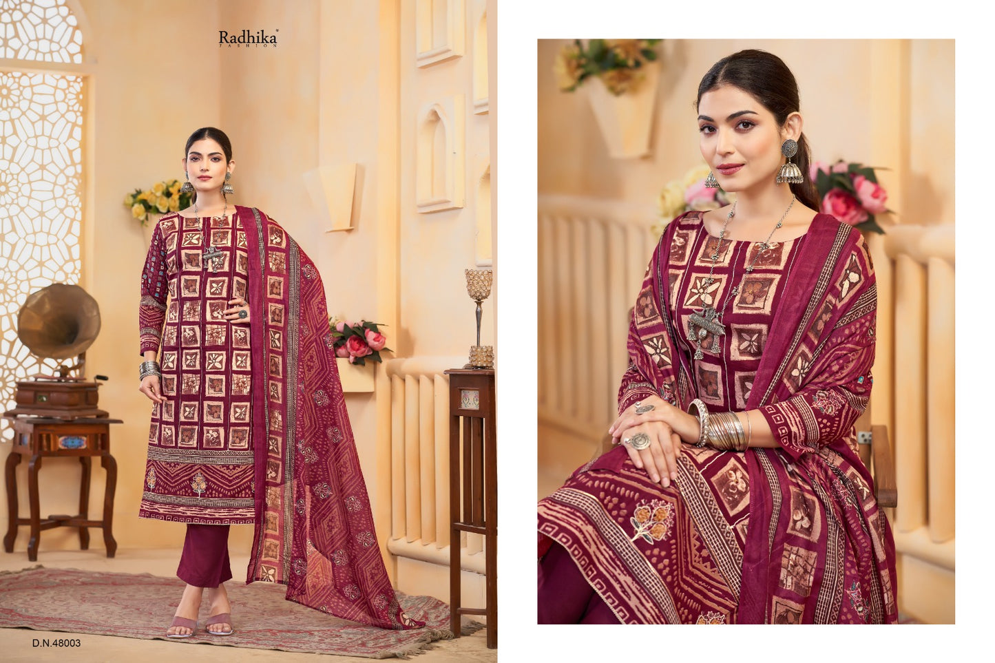 Shirin Radhika Fashion Azara Lawn Cotton Karachi Salwar Suits Wholesale Price