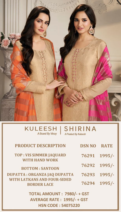 Shirina Vinay Fashion Llp Viscose Simmer Pant Style Suits Exporter Ahmedabad