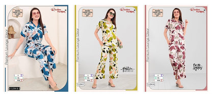 Shirt Style 1007 Ruchee Fashion Rayon Co Ord Set Wholesale Price