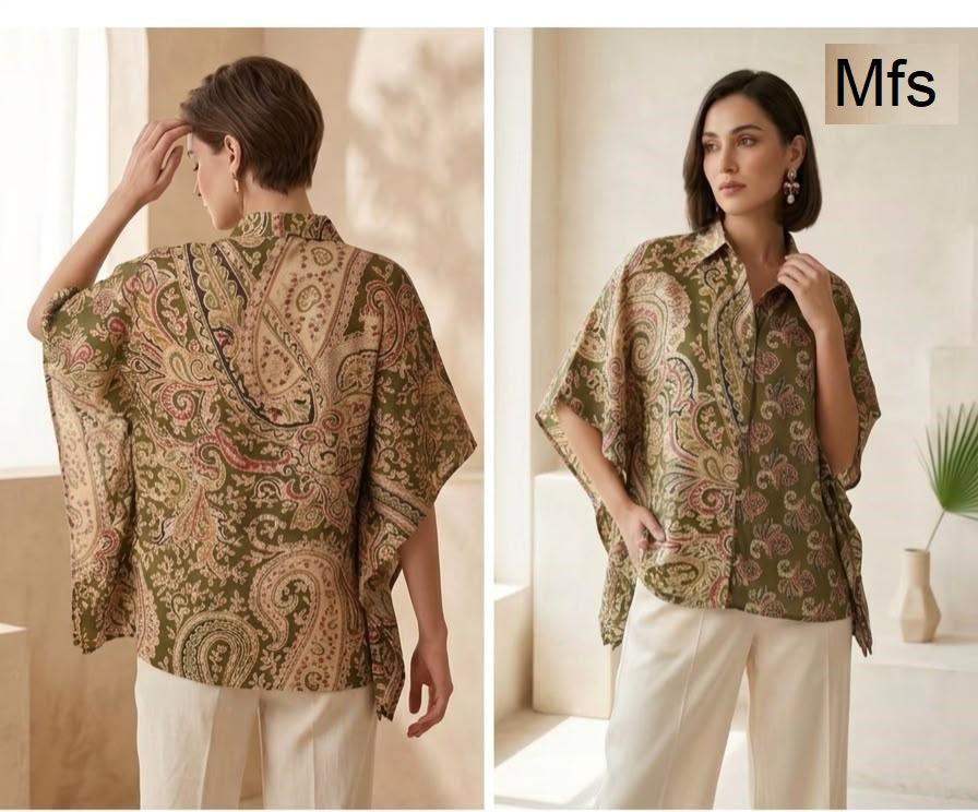 Shirt Style 2410 Mfs Cotton Kaftans Exporter Ahmedabad