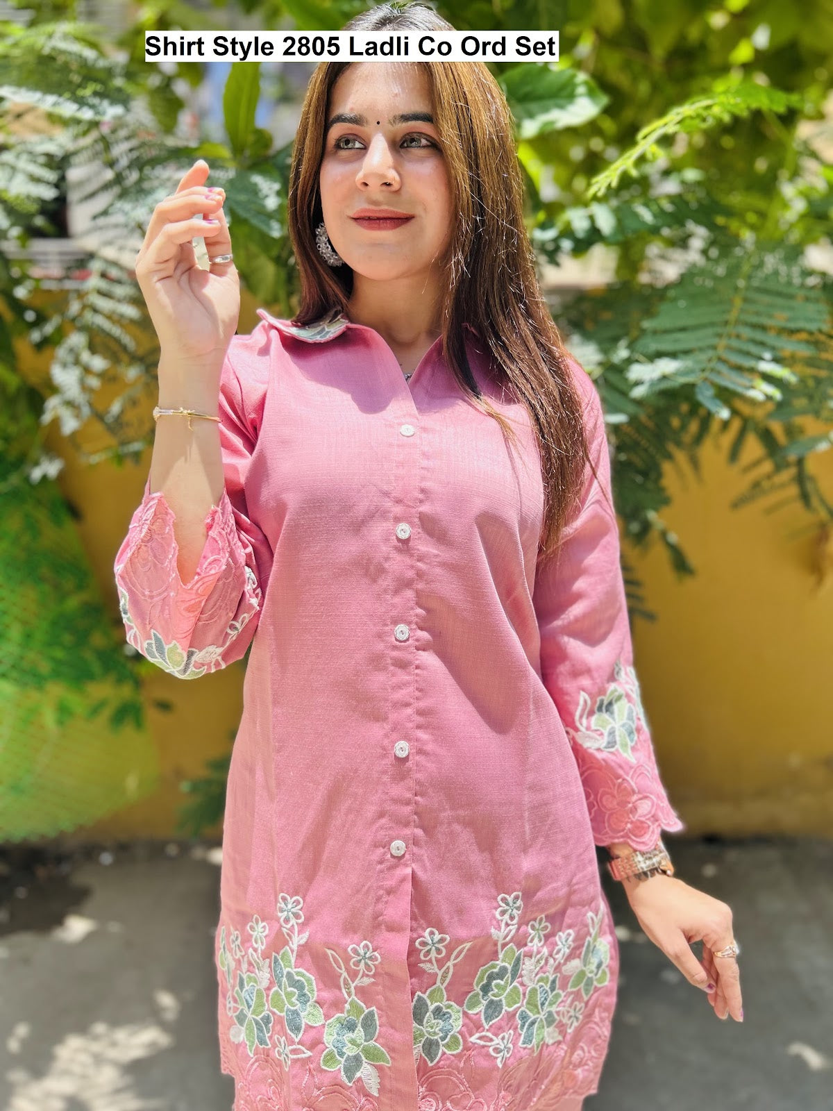 Shirt Style 2805 Ladli Vetican Co Ord Set Wholesaler Ahmedabad