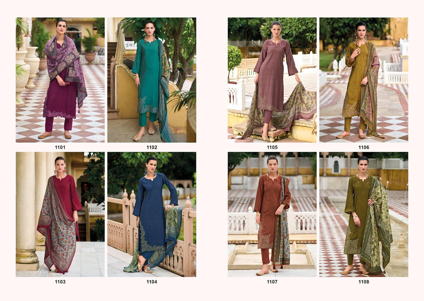 Shiso Kilory Viscose Pant Style Suits Wholesale Rate