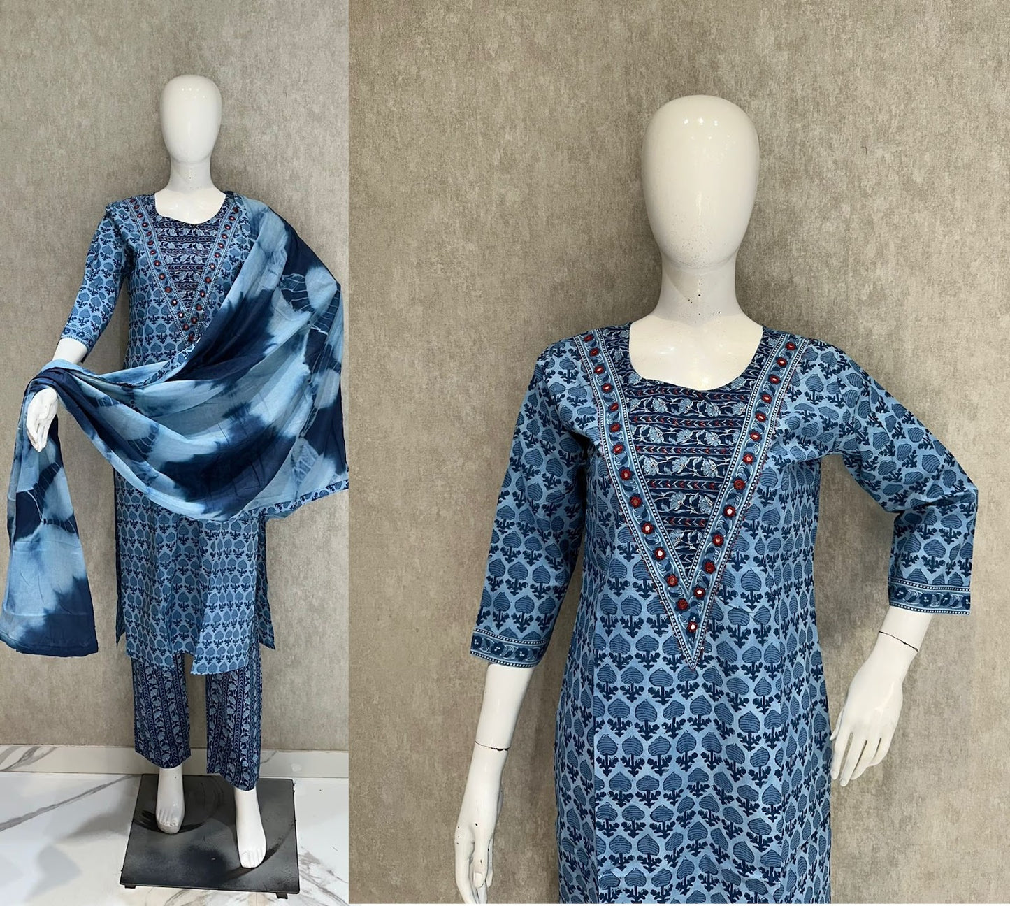 Shivaay Amba Pure Cotton Readymade Pant Style Suits Manufacturer