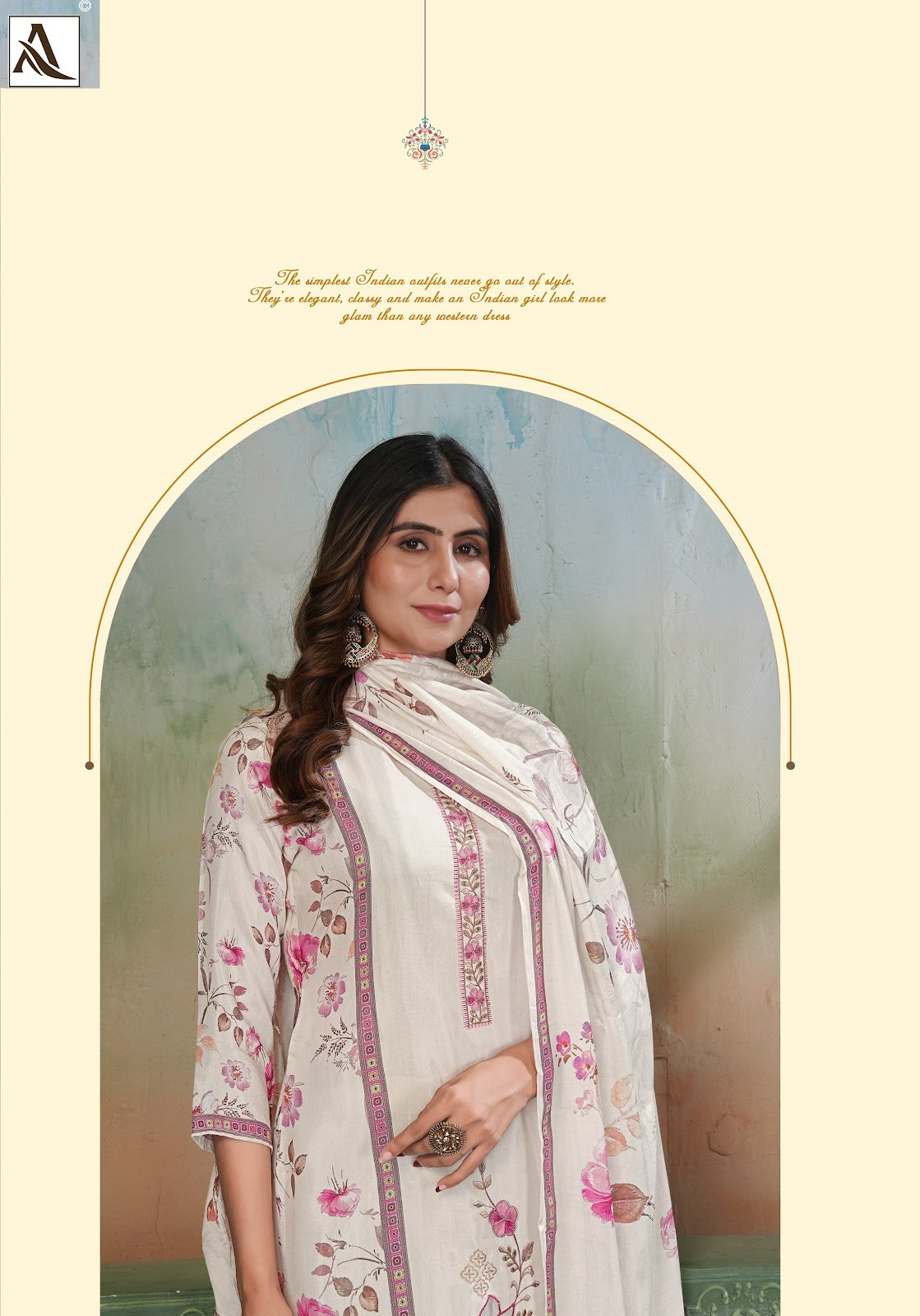 Shivali Alok Viscose Muslin Karachi Salwar Suits Wholesaler India