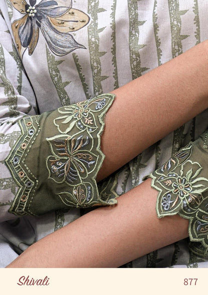 Shivali Sahiba Cotton Lawn Pant Style Suits Wholesaler