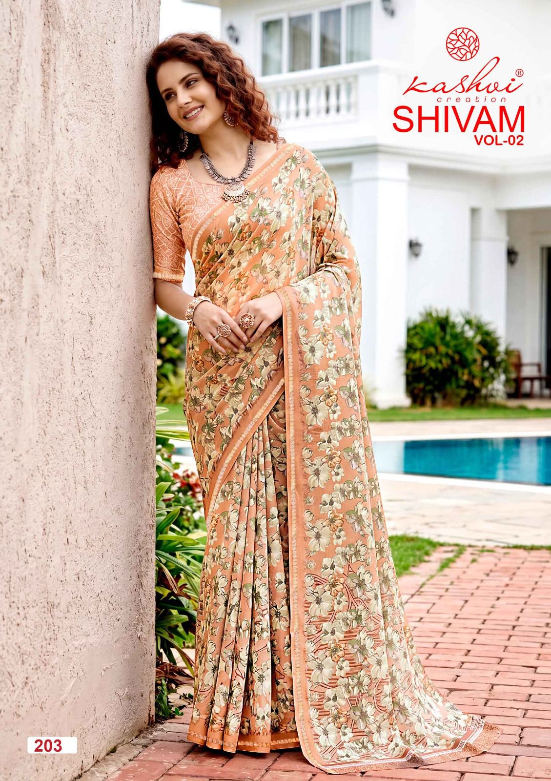 Shivam Vol 2 Kashvi Creation Dull Moss Sarees Wholesale
