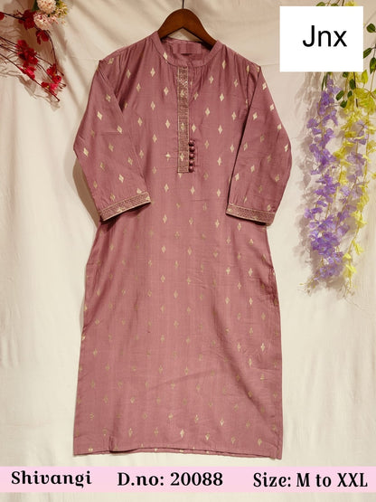 Shivangi Jnx Vertican Kurtis Wholesale Price