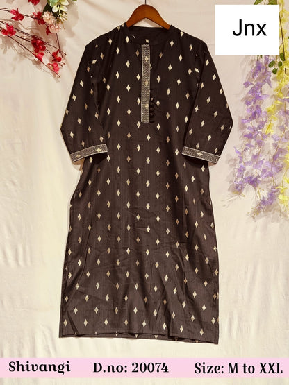 Shivangi Jnx Vertican Kurtis Wholesale Price