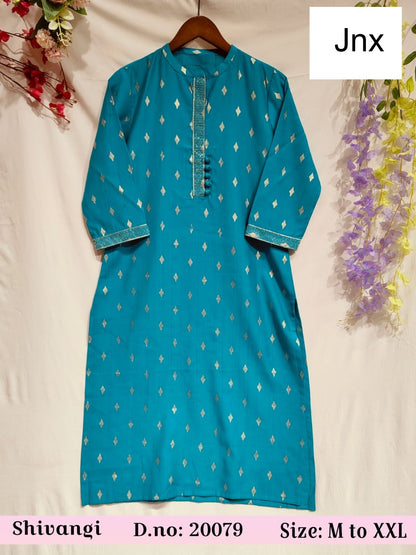 Shivangi Jnx Vertican Kurtis Wholesale Price