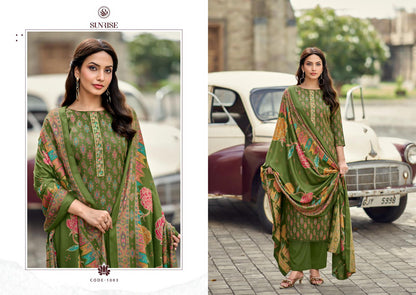 Shivangi Sunrise Pashmina Suits Supplier Ahmedabad