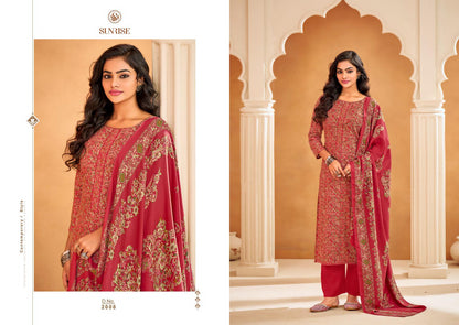 Shivangi Vol 2 Sunrise Pashmina Suits Supplier Gujarat