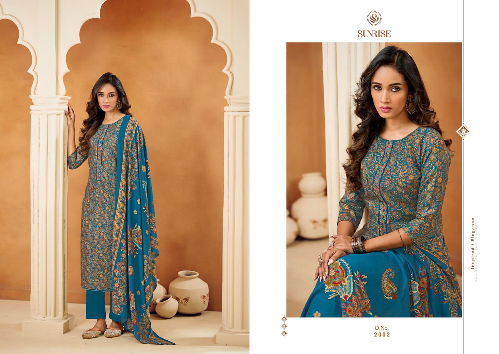 Shivangi Vol 2 Sunrise Pashmina Suits Supplier Gujarat