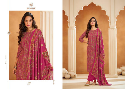 Shivangi Vol 2 Sunrise Pashmina Suits Supplier Gujarat