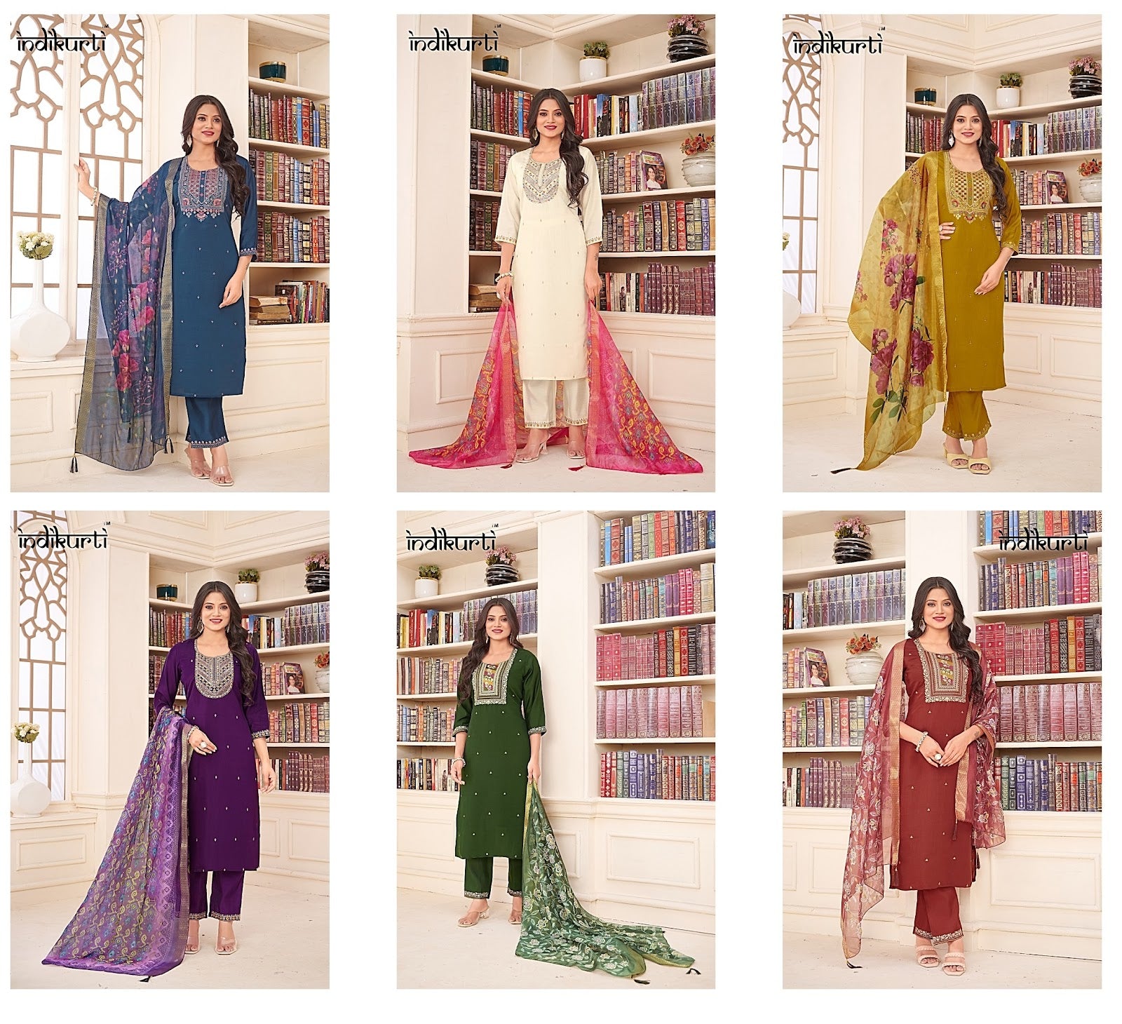 Shivani 4 Indikurti Pv Readymade Pant Style Suits Supplier Gujarat